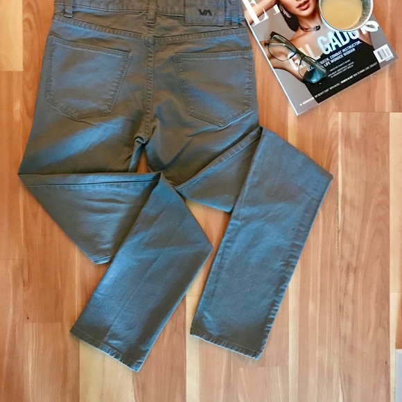 RVCA gray skinny jeans - Picture 5 of 7